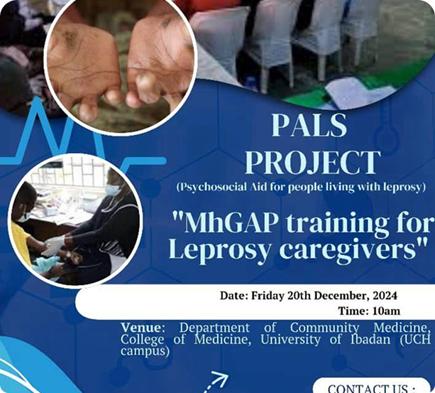 PALS PROJECT - MhGAP training for Leprosy caregivers